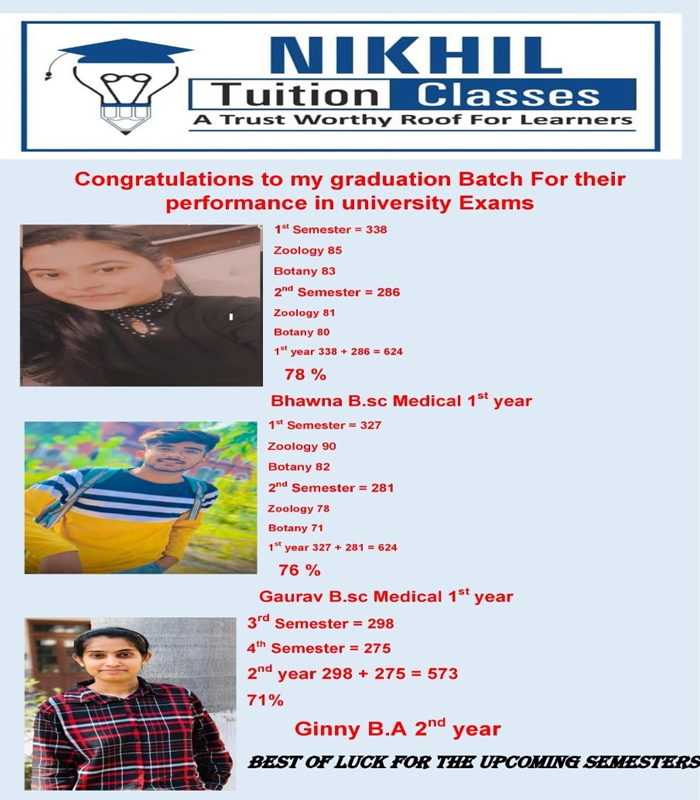 Best Institution for Botany Tuition Centre in Jalandhar