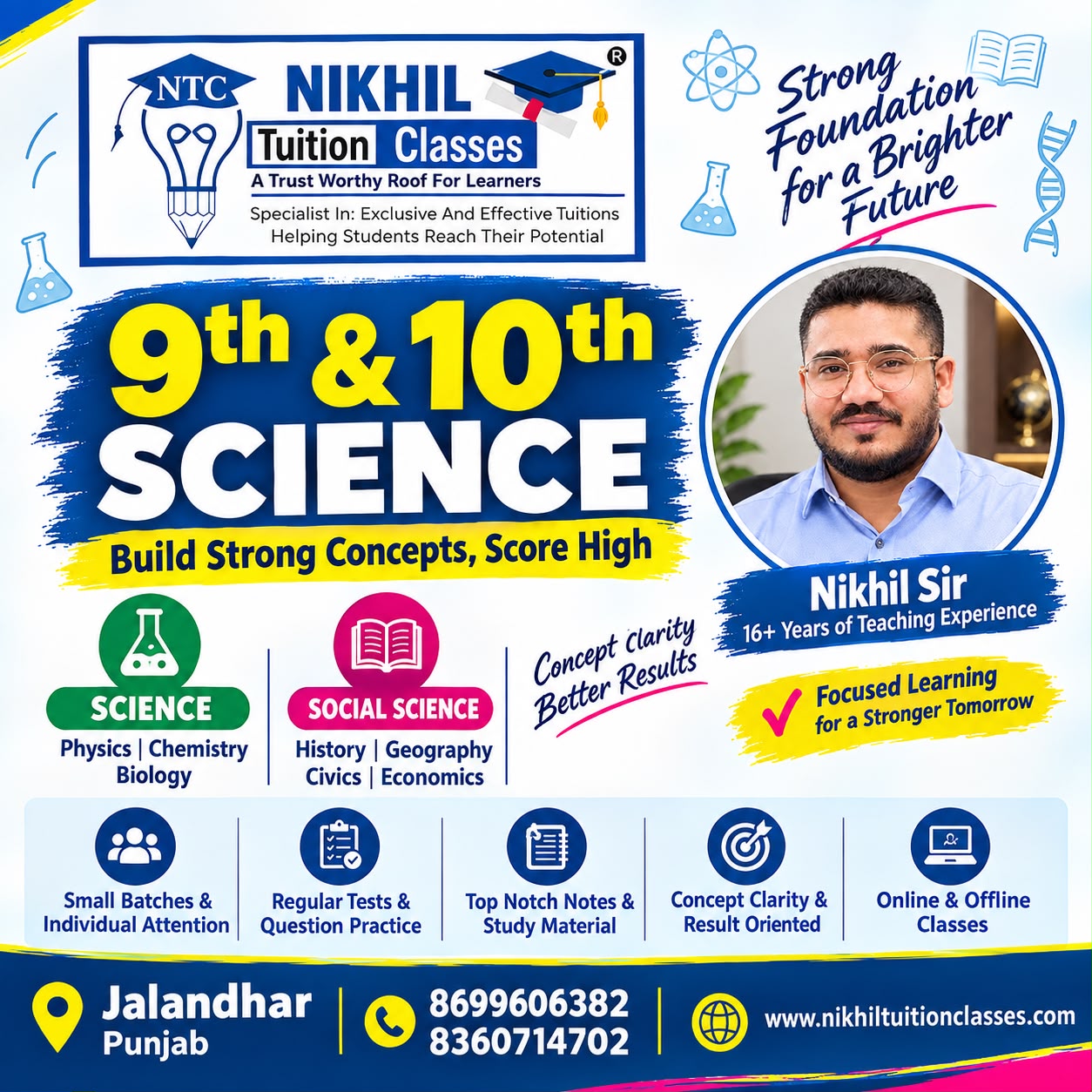  Competitive NEET Tuition Centre in Jalandhar